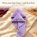 Frizz-Off Hair Wrap: dries your hair faster, with less frizz