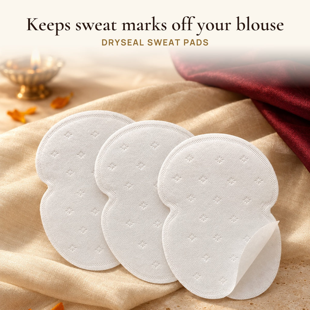 DrySeal Sweat Pads: keeps sweat marks off your blouse