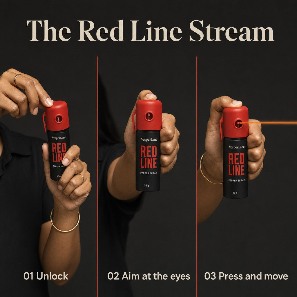 The Red Line Stream: unlock, aim at the eyes, press and move