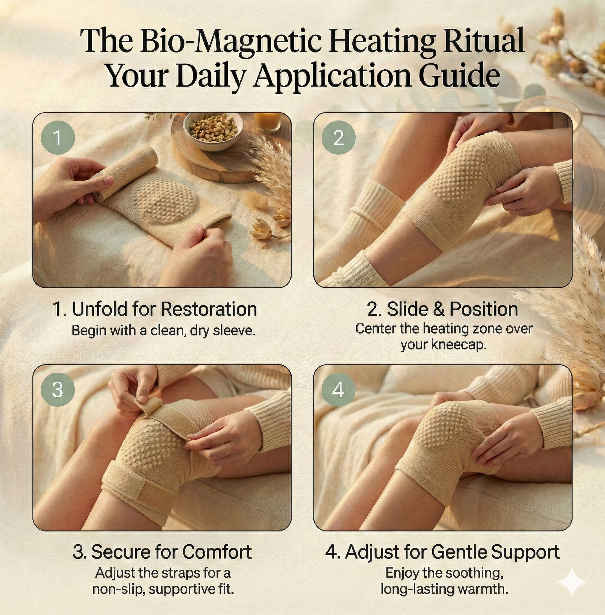 VesperLane™The Bio-Magnetic Heating Knee Belt