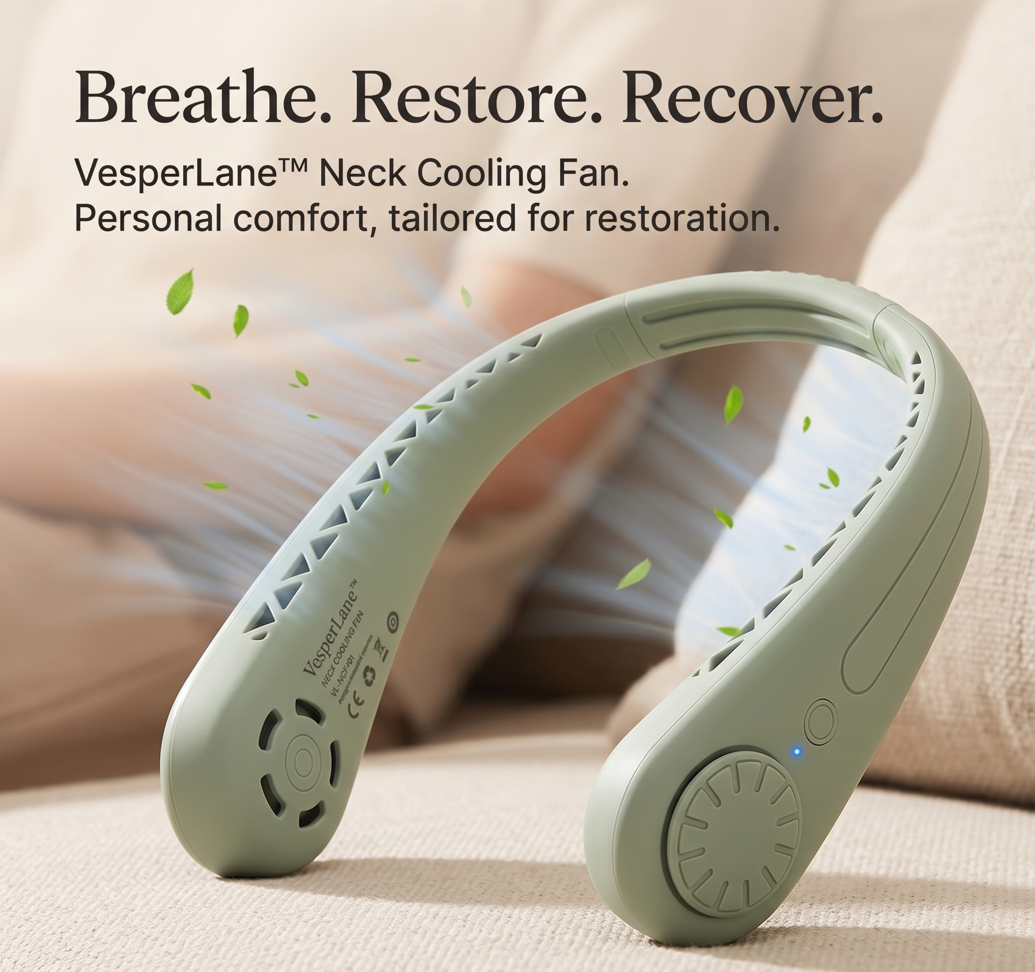 VesperLane™ Neck Cooling Fan.
