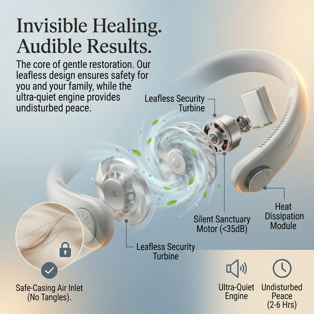 VesperLane™ Neck Cooling Fan.