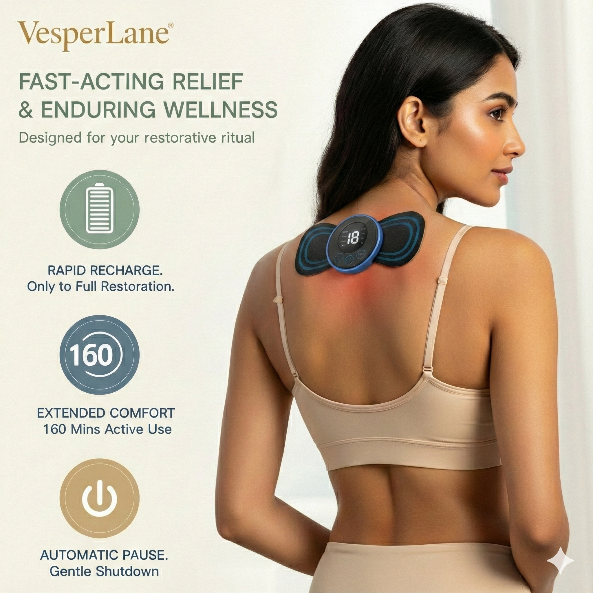 VesperLane™ Deep-Flow Massager