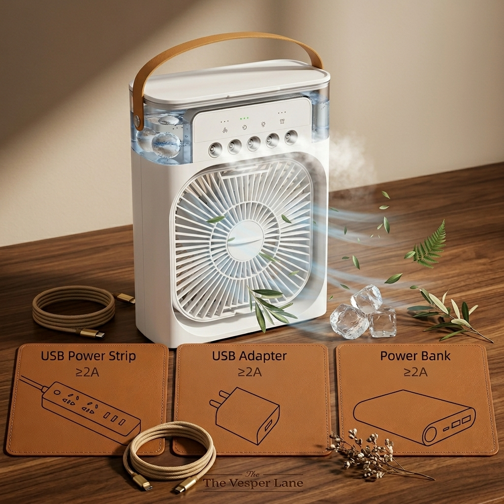 VesperLane™ The Gentle Air Cooler
