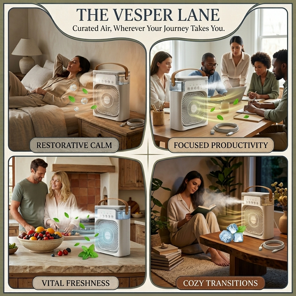 VesperLane™ The Gentle Air Cooler
