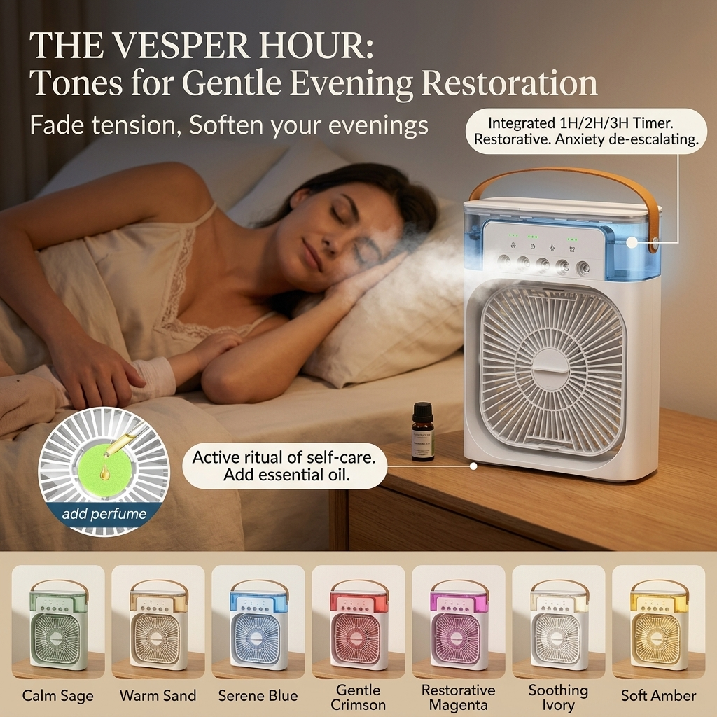 VesperLane™ The Gentle Air Cooler