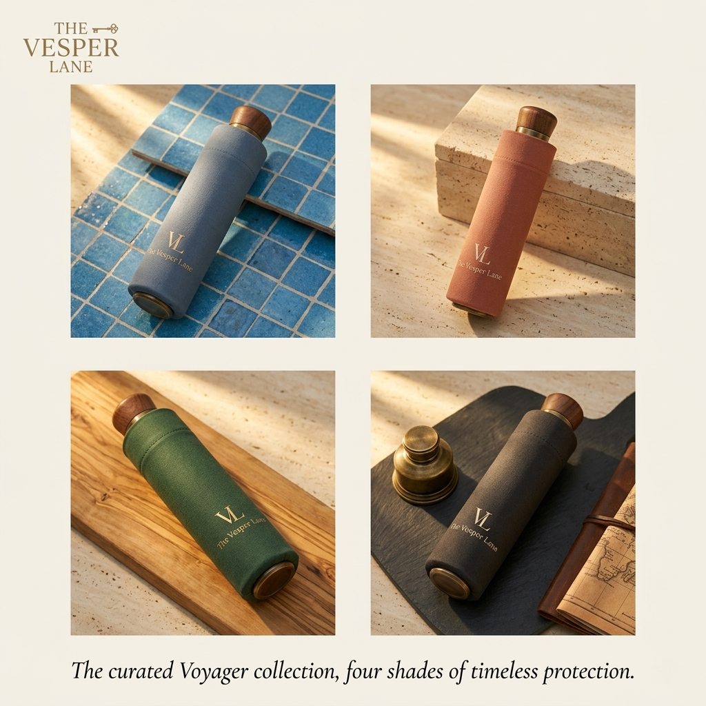 VesperLane™ Compact UV Protection Umbrella