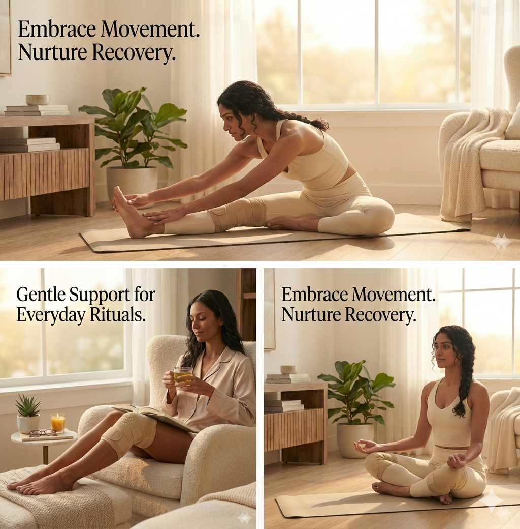 VesperLane™The Bio-Magnetic Heating Knee Belt