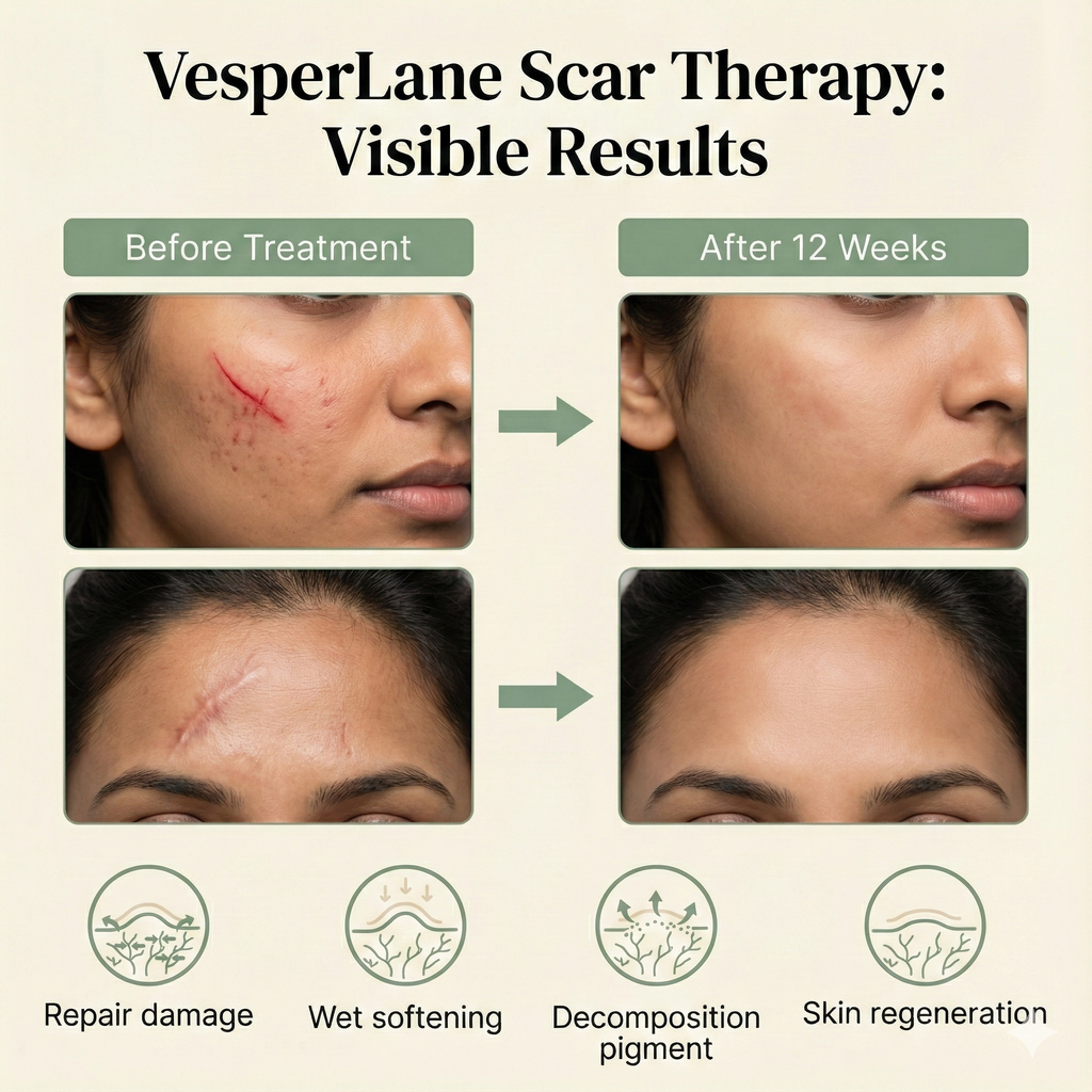 VesperLane™ Medical-Grade Silicone Scar Therapy Roll (1.5m)