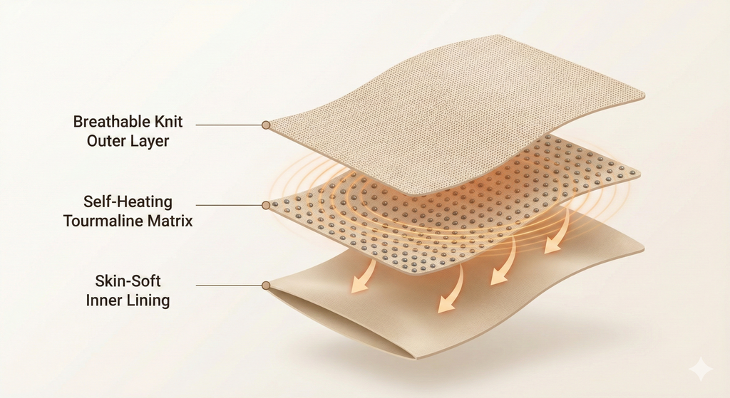 VesperLane™The Bio-Magnetic Heating Knee Belt