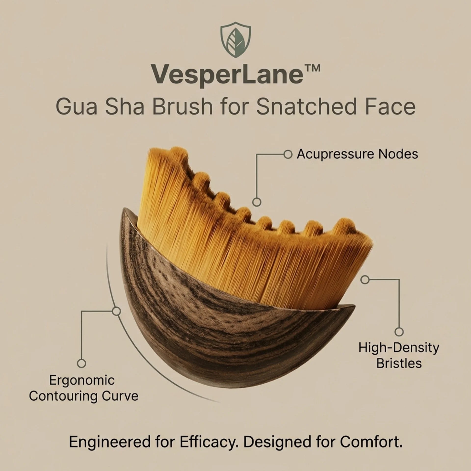 VesperLane™ Gua Sha Brush
