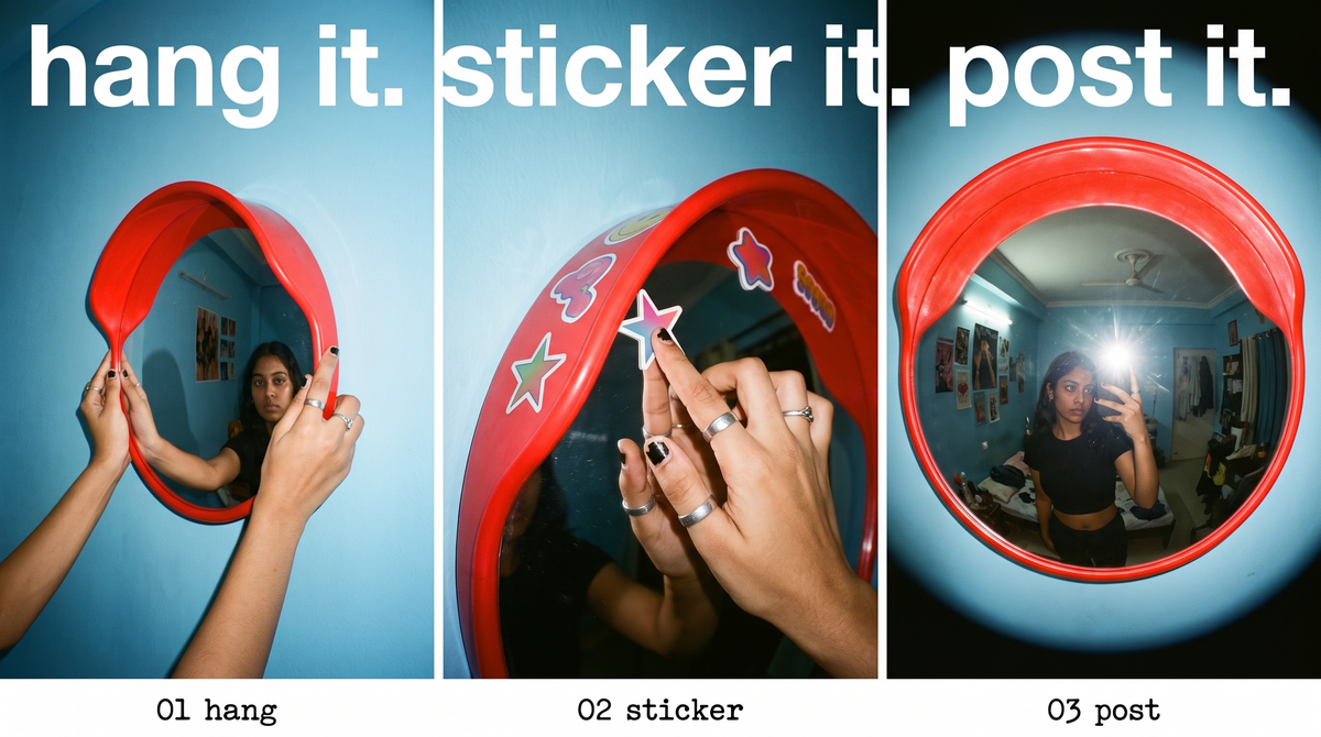 hang it. sticker it. post it.