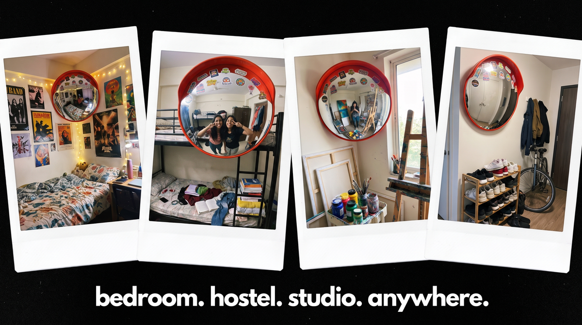 bedroom. hostel. studio. anywhere.