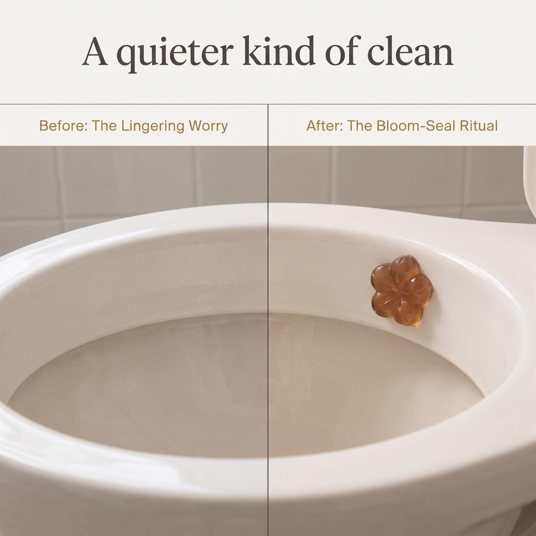 Before and after: the Bloom-Seal ritual