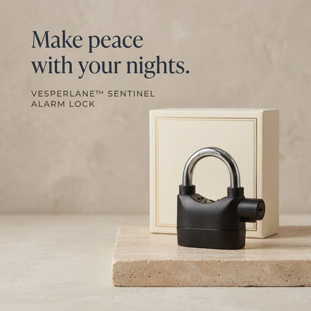 VesperLane Sentinel Alarm Lock hero