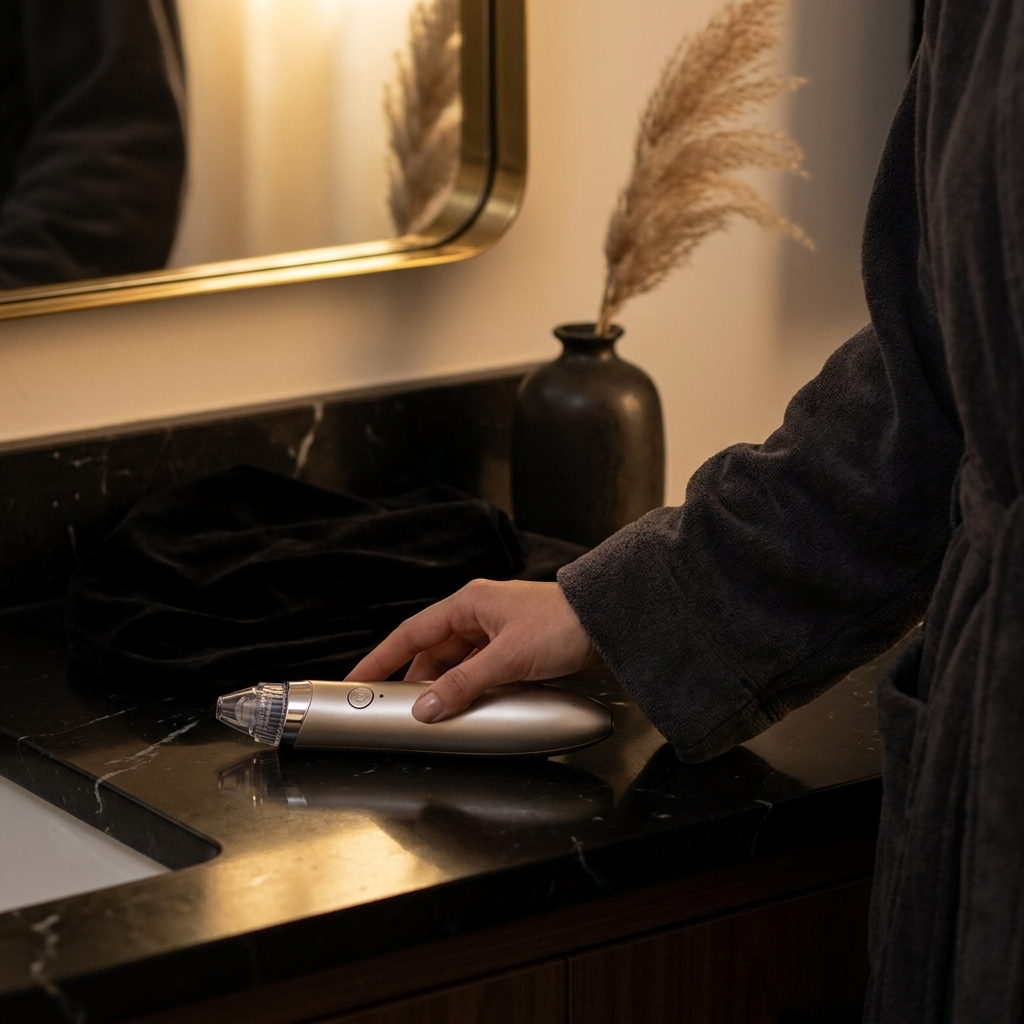 Evening vanity ritual