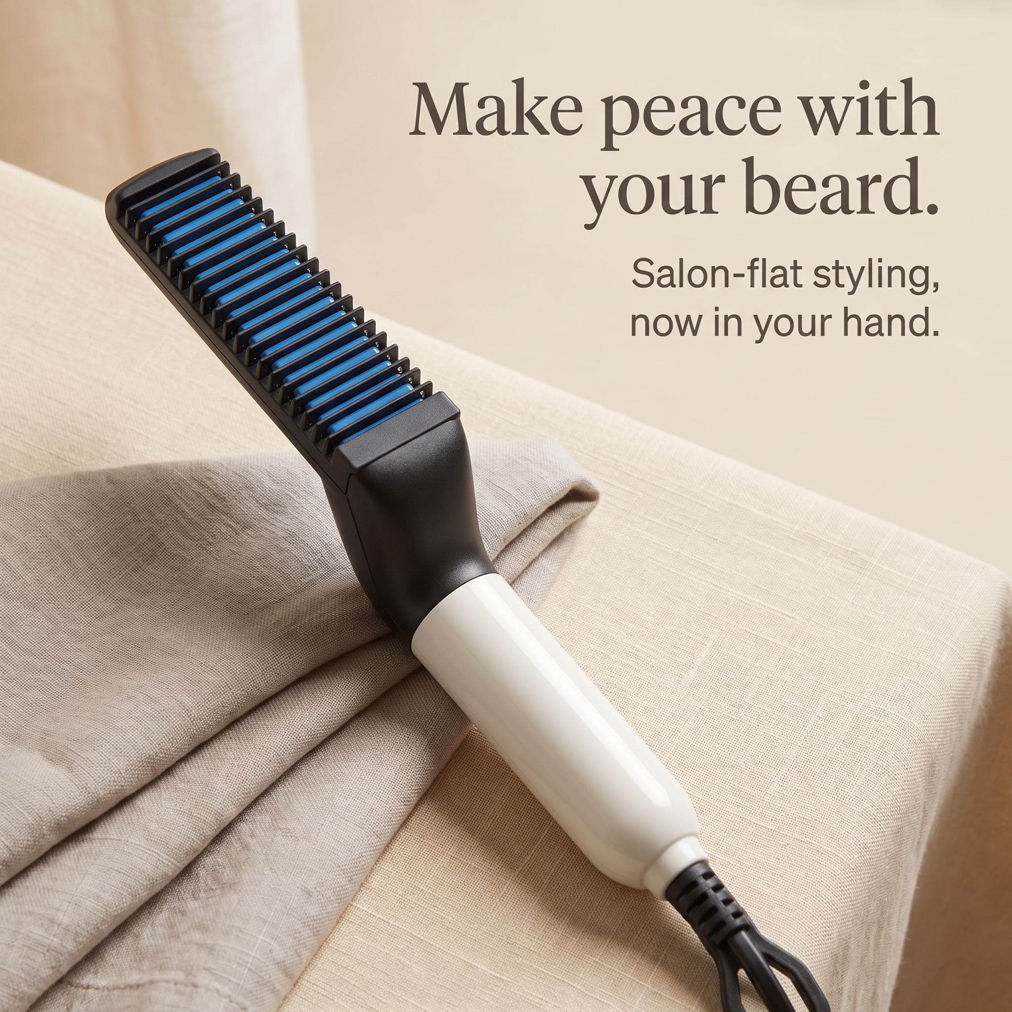 VesperLane ThermoGlide Beard Straightening Comb hero
