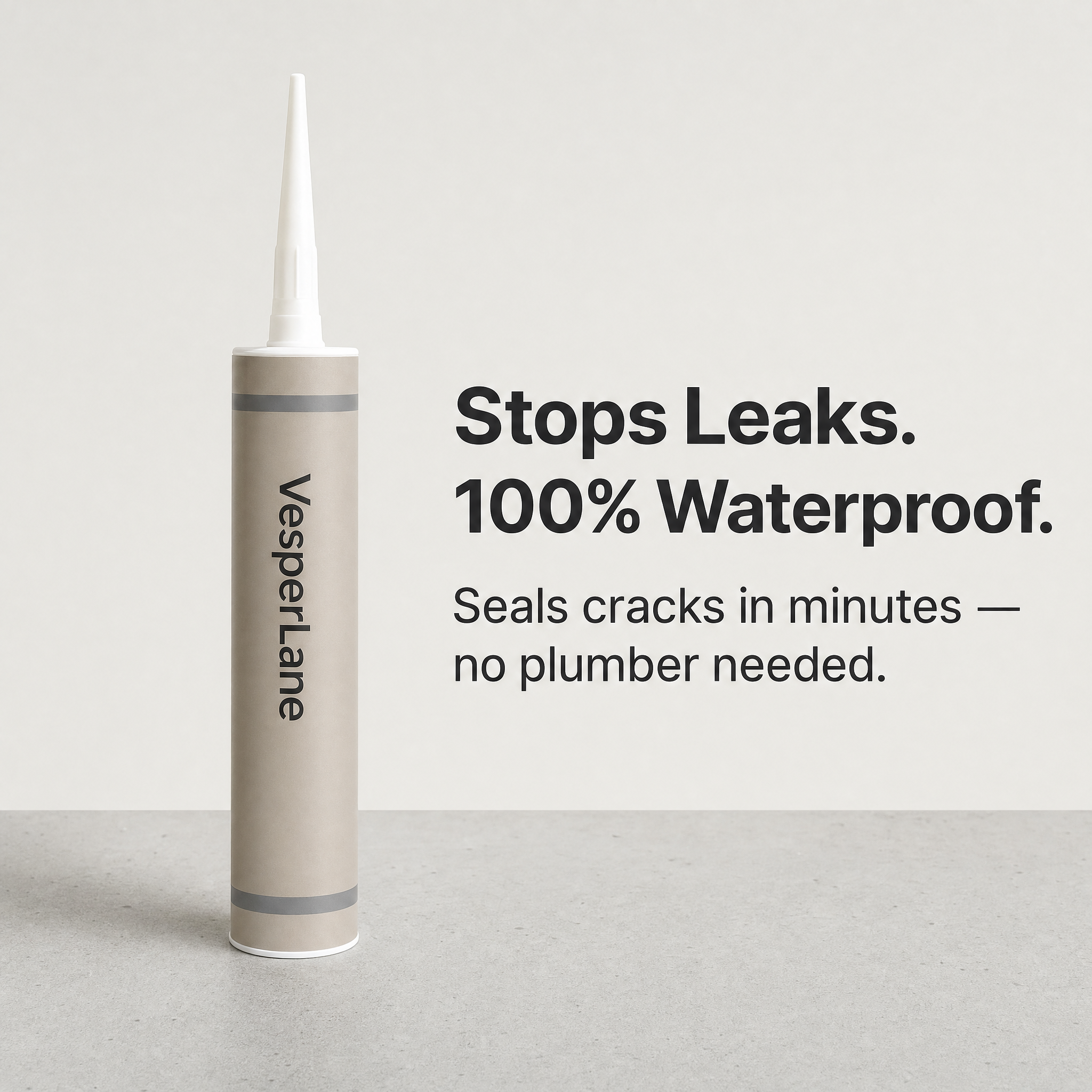 VesperLane HydroSeal sealant - stops leaks, 100% waterproof