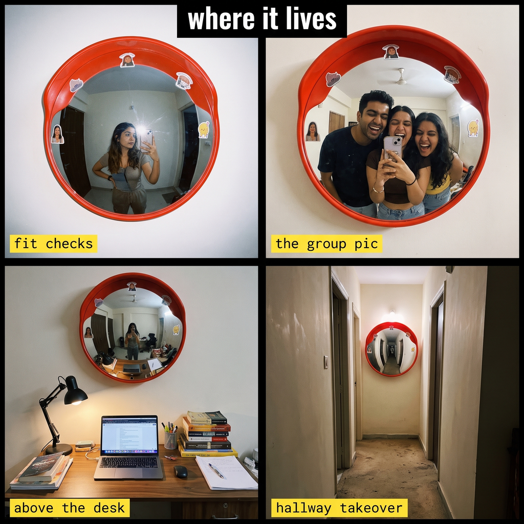 where the blindspot mirror lives