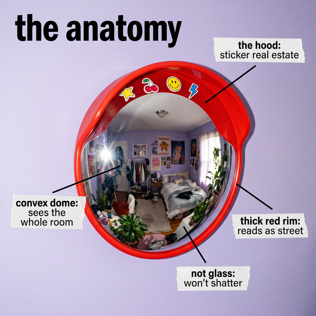 anatomy of the blindspot mirror