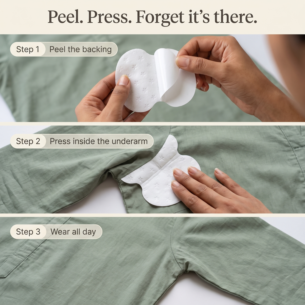 How to apply DrySeal pads