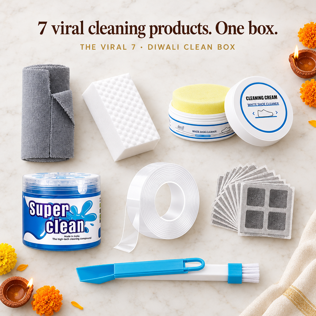 The Viral 7: 7 viral cleaning products in one box