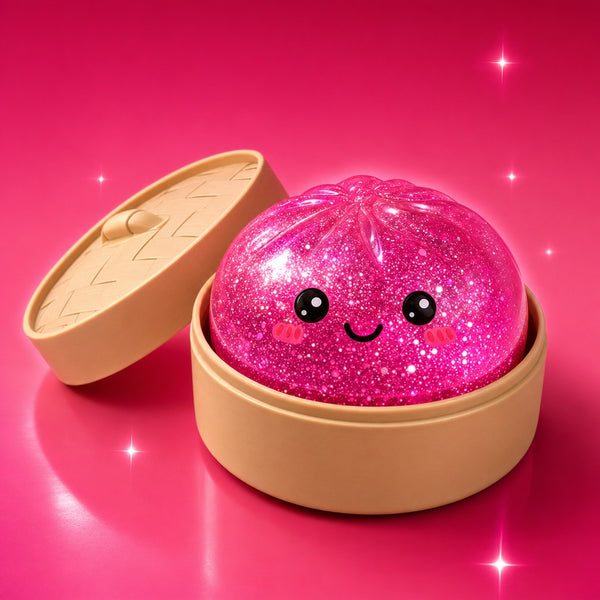 Rare chase pink glitter dumpling