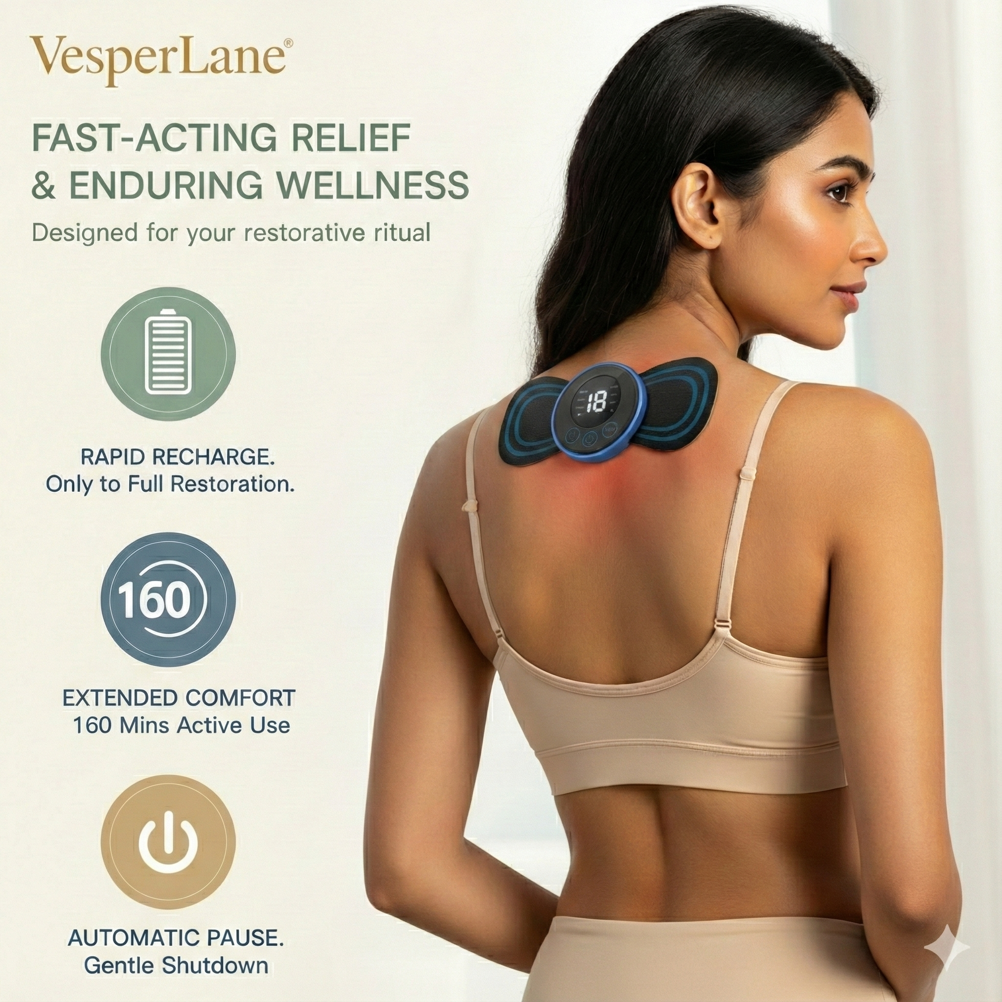VesperLane™ Deep-Flow Massager