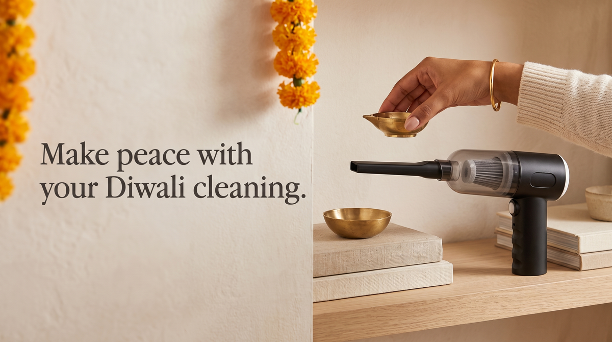 Make peace with your Diwali cleaning