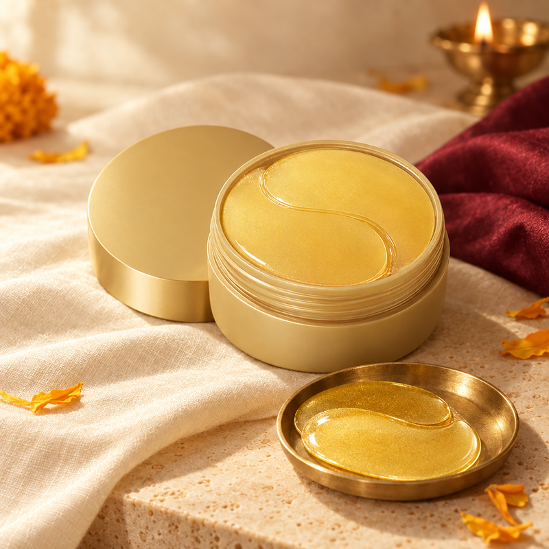 24K Gold Wake-Up Eye Patches