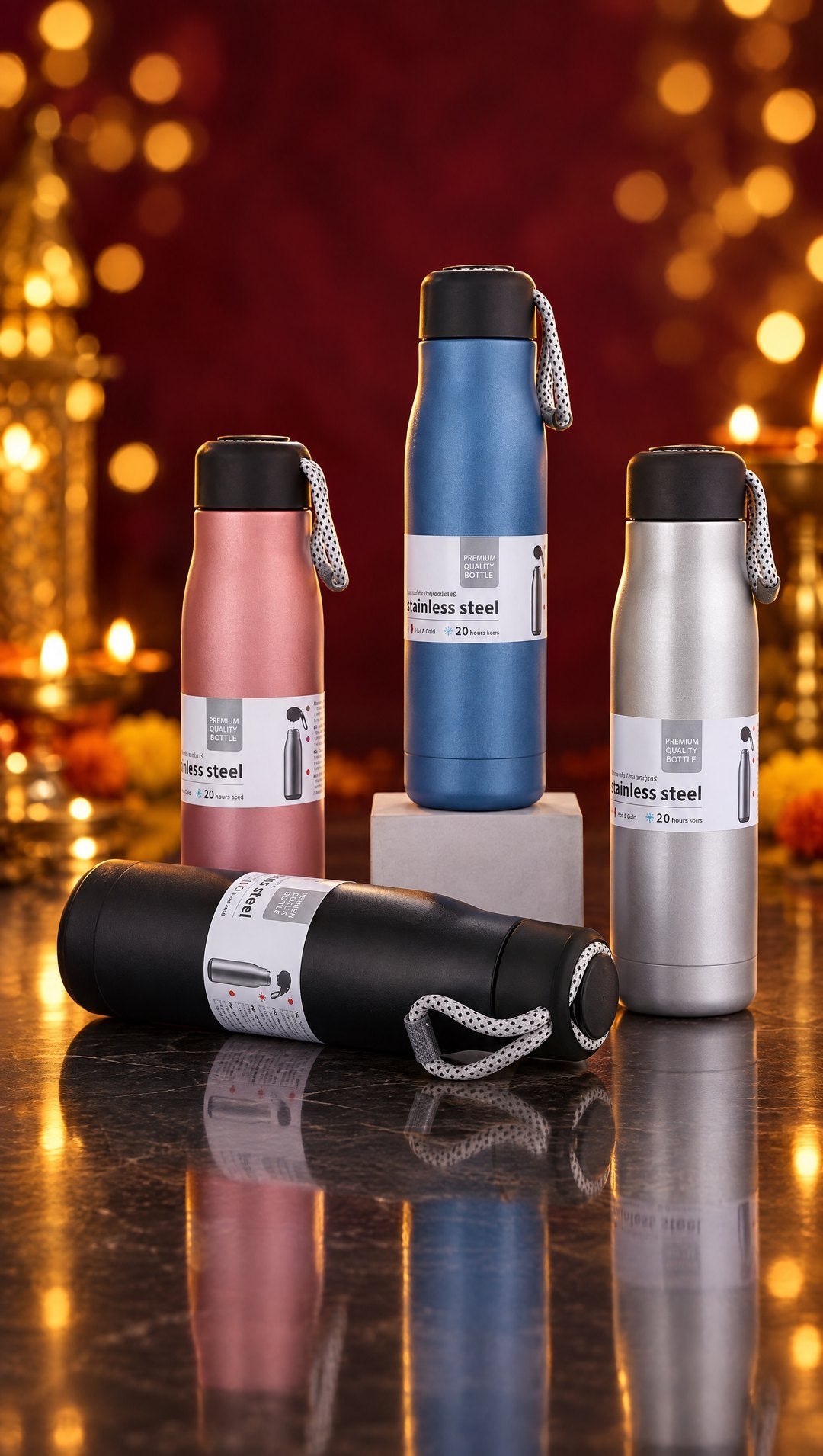 Insulated Steel Bottle, 500 ml